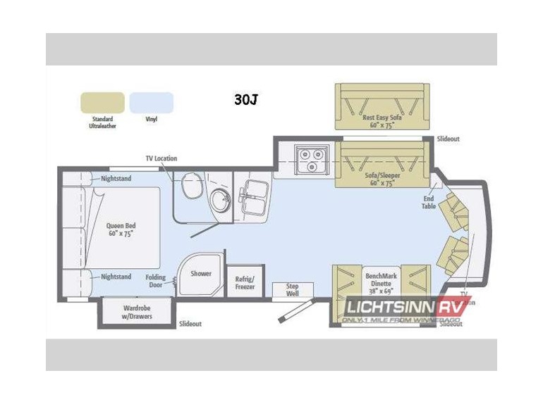 2016 Itasca Cambria 30J