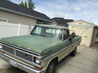 Ford : F-250 Camper Special Long Bed 1970 ford f 250 camper special w 390 big block