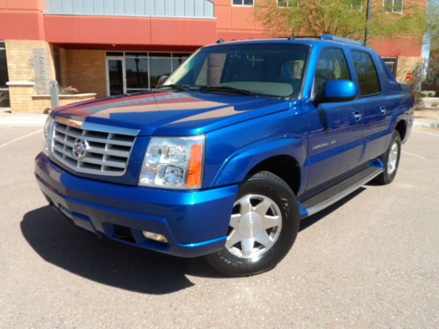 Cadillac : Escalade 6.0L AWD CADILLAC ESCALADE EXT-RARE 'OUT OF THE BLUE' COLOR-ONLY 54k-1 OWNER-REMOTE START