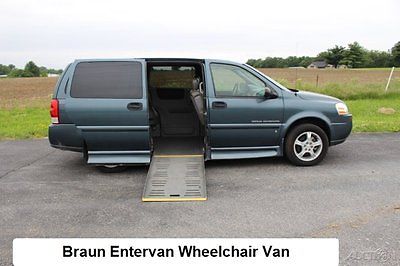 Chevrolet : Uplander 2006 braun entervan handicap wheel chair ramp used 3.5 l v 6 12 v automatic minivan