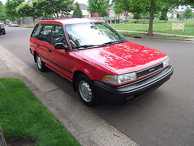 Toyota : Corolla DX 1989 toyota corolla wagon