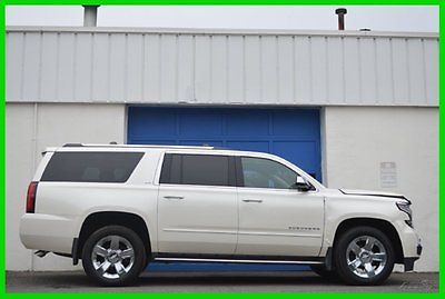 Chevrolet : Suburban LTZ 4X4 4WD ACTIVE CRUISE $72000+ MSRP LOADED SAVE Repairable Rebuildable Salvage Lot Drives Great Project Builder Fixer Wrecked