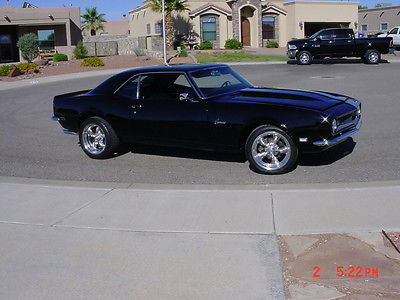 Chevrolet : Camaro standard coupe numbers matching 68 camaro, standard coupe, beautiful black paint, solid metal