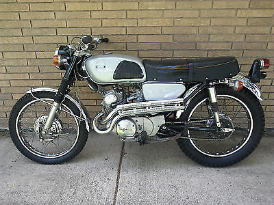 Honda : CL 1968 honda cl 175 street scrambler rebuilt engine fresh paint new tires