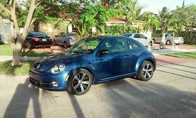 Volkswagen : Beetle-New 2012 vw beetle 2.0 turbo low miles sunroof fender sound system