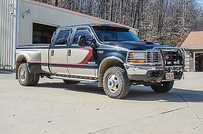 Ford : F-350 Lariat Crew Cab Pickup 4-Door 2001 ford f 350 super duty lariat crew cab 7.3 l diesel one owner only 65 k miles