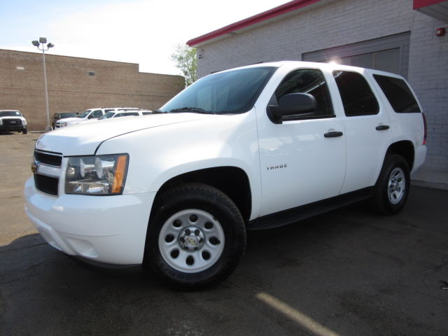 Chevrolet : Tahoe 4WD 4dr 1500 White 4X4 LS 9 Pass 90k Miles Tow Pkg Rear Air Boards Ex Fed SUV Nice