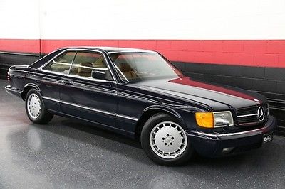 Mercedes-Benz : 500-Series 2dr Coupe 1987 mercedes benz 560 sec coupe only 55 322 miles just serviced heated seats wow