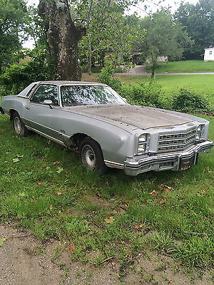 Chevrolet : Monte Carlo Landau Coupe 2-Door 1976 monte carlo landau coupe 350 auto swivel bucket seats tilt console 1 owner