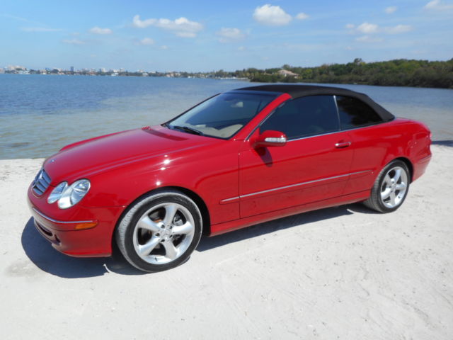 Mercedes-Benz : CLK-Class 2dr Cabriole CLK 320 Convertible Florida Owned 89K Mi Maintained VERY SHARP