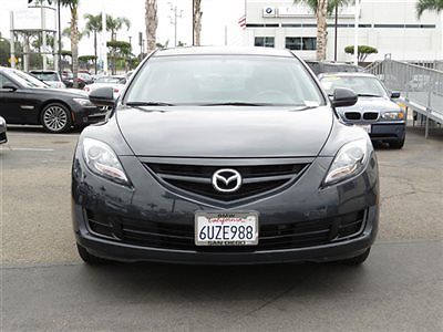 Mazda : Mazda6 i BARGAIN CORNER Low Miles 4 dr Sedan Gasoline 2.5L 4 Cyl Polished Slate