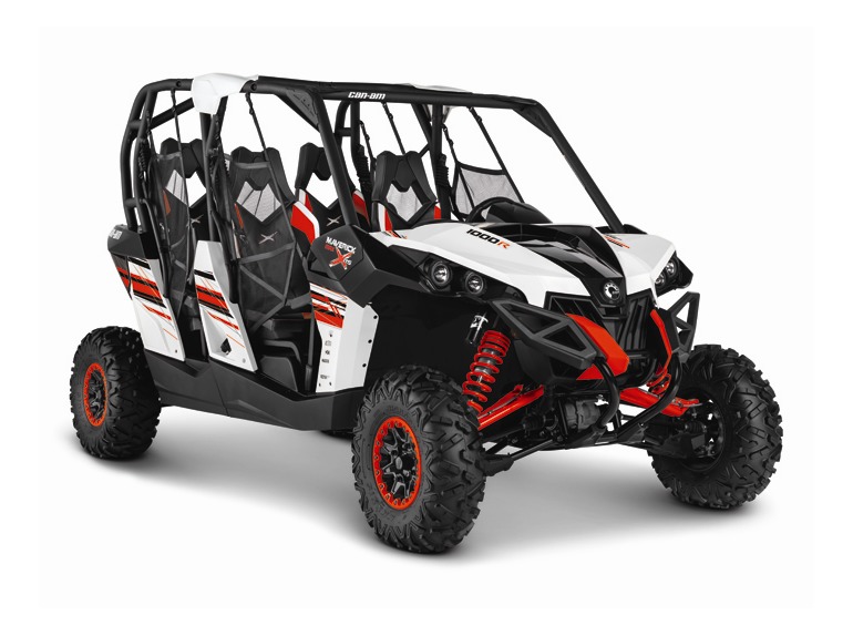 2014 Can-Am Maverick MAX X rs DPS 1000R White, Black