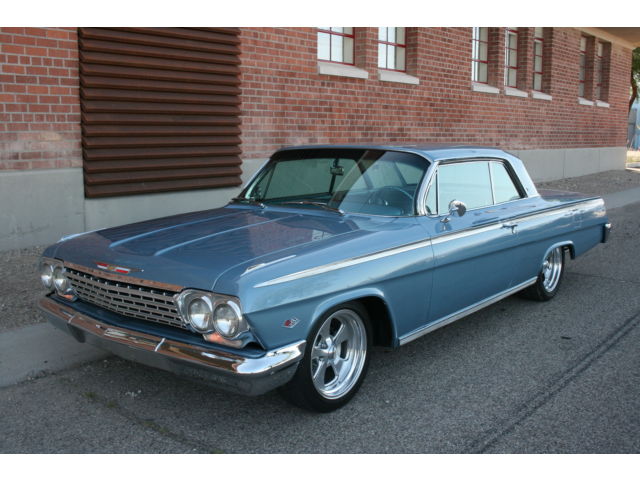 Chevrolet : Impala 2dht 1962 impala frame off restoration no rust az car fact ac ps pb bucket seats