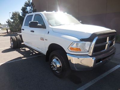 Ram : 3500 ST 4x4 4dr Crew Cab 172.4 in. WB DRW Chassis 2012 ram ram chassis 3500 nice truck nada retail book 26655 priced to sell