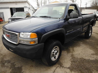 GMC : Sierra 2500 Base Cab & Chassis 2-Door 34 200 original miles gmc 2500 4 x 4 heavy duty pick with a 8 bed