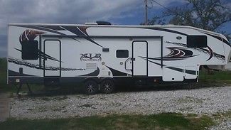 2013 Forest River XLR Thunderbolt 300X12 38ft Fifth Wheel, Garage, 2 Slide Outs!