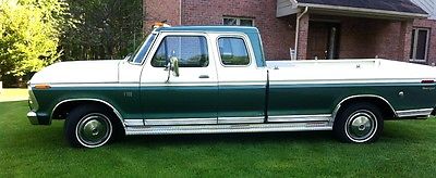 Ford : F-100 SuperCab Ranger 8' Bed 1974 midyear intro of f 100 supercab pickup collector ranger extended cab 8 bed