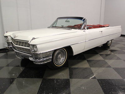 Cadillac : DeVille CADILLAC 429CI V8, COOL DROP TOP CADDY, VERY CLEAN RED INTERIOR, READY FOR FUN!