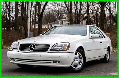 Mercedes-Benz : S-Class S600 1997 mercedes s 600 c s 600 1 owner servd california two tone leather 37 k mi carfax