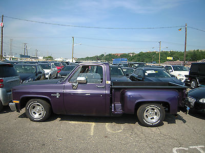 Chevrolet : S-10 CUSTOM SILVERADO 1984 chevrolet custom silverado pickup v 8