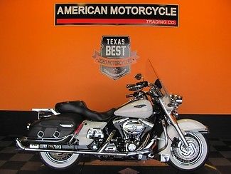 Harley-Davidson : Touring 2002 used white harley davidson road king classic flhrci fuel injected loaded