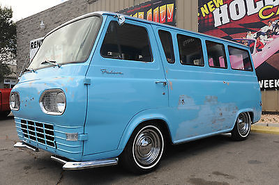 Ford : E-Series Van New Polished Patina Paint  1963 ford falcon econoline custom window van new paint interior etc