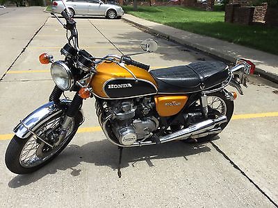 Honda : CB 1973 honda cb 500 cb 500 vintage motorcycle with title and low miles