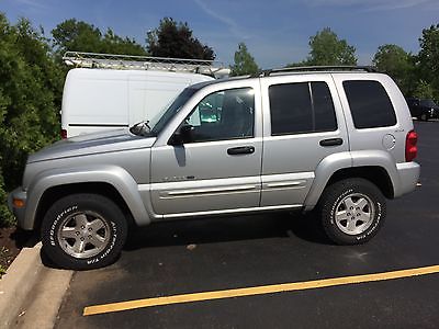 Jeep : Liberty Limited Sport Utility 4-Door 2002 jeep liberty limited 4 wd silver