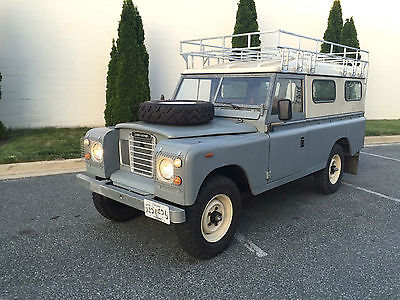 Land Rover : Other 109 1982 land rover series 3 109