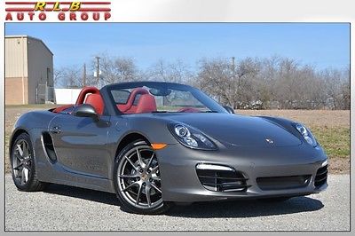 Porsche : Boxster Convertible 2015 boxster 792 miles loaded navigation automatic 20 wheels msrp 73 465.00