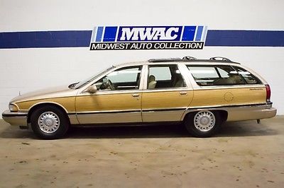 Buick : Roadmaster Estate Wagon Collector's Edition Wagon 4-Door LT1 ENGINE~LAST YEAR~SELF LEVELING~3RD ROW~ CLEAN~
