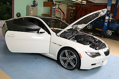 BMW : M6 Base Coupe 2-Door 2010 bmw m 6 couple fully loaded super rare white absolutely stunning