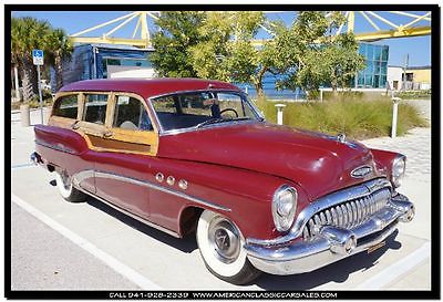 Buick : Other Woody 1953 buick 50 super woody wagon excellent survivor solid straight and original