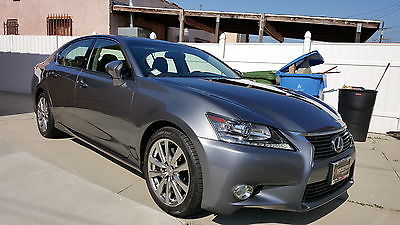 Lexus : GS Base 2014 lexus gs 350 used grey on black leather navigation no accidents