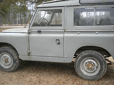 Land Rover : Other series IIA  88 1967 land rover land rover base 2.3 l