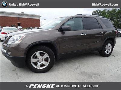 GMC : Acadia FWD 4dr SLE FWD 4dr SLE Low Miles SUV Automatic Gasoline 3.6L V6 Cyl BROWN
