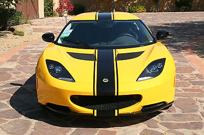 Lotus : Evora Evora S 2014 lotus evora s in solar yellow new car full warranty