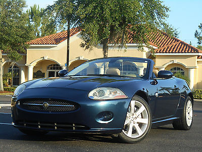 Jaguar : XK XK XK CONVERTIBLE, INDIGO BLUE/CASHMERE! ONE OWNER ALL FL, XENONS!NAV,GORGEOUS!!!!