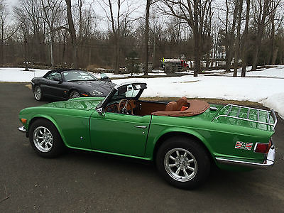 Triumph : TR-6 Base 1972 triumph tr 6 restored and in excellent condition only 45 000 miles