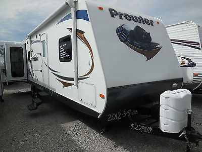 2012 Heartland Prowler 29P RET Travel Trailer, 3 Slides, Rear Lounge, Video Tour