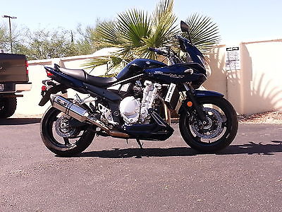 Suzuki : Bandit 1250 sa blue used in great condition sport cruiser w aftermarket options