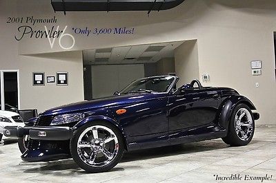 Plymouth : Prowler 2dr Convertible 2001 plymouth prowler roadster 20 chromealloy premium sound powerbucket leather