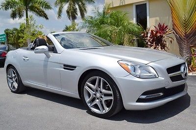 Mercedes-Benz : SLK-Class Pano Roof 2013 mercedes slk 250 convertible one owner florida pano roof heated seats 34 k