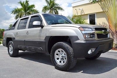 Chevrolet : Avalanche 4x4 2003 chevrolet avalanche v 8 4 x 4 north face edition leather sunroof chrome wheels