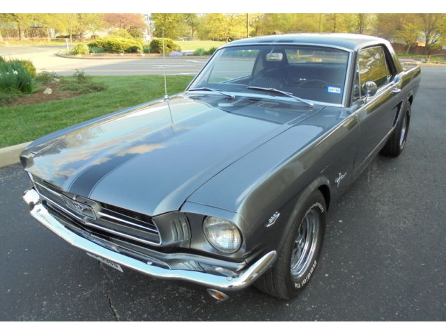 Ford : Mustang 4spd  A/C 1965 mustang 289 four speed air conditioning disc brakes pony interior mag 500