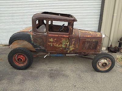 Ford : Model A DeLuxe Coupe, SCTA, hot rod 1931 ford model a coupe original 1928 1929 1931 scta