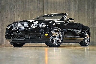 Bentley : Continental GT GTC Convertible 2-Door 2007 bentley gtc mulliner wood steering whl chrome whls only 20 k mi