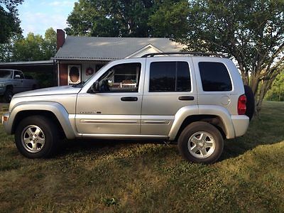 Jeep : Liberty Limited Sport Utility 4-Door 2002 jeep liberty limited sport utility 4 door 3.7 l