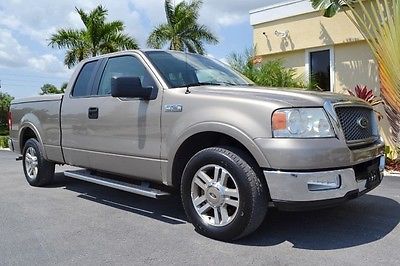 Ford : F-150 Lariat 2005 ford f 150 f 150 lariat florida truck sun roof leather extended cab 5.4 l v 8