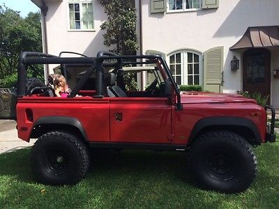 Land Rover : Defender SOFT TOP Land Rover Defender 90, ONE OWNER, 1995, low mileage, LIKE NEW
